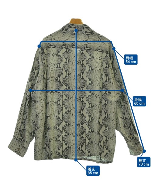 WACKO MARIA（ワコマリア）カジュアルシャツ グレー サイズ:XL メンズ/2200680143327