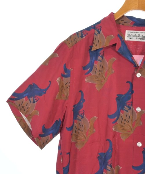 WACKO MARIA（ワコマリア）カジュアルシャツ 赤 サイズ:L メンズ/2200680143334