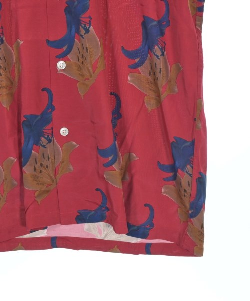 WACKO MARIA（ワコマリア）カジュアルシャツ 赤 サイズ:L メンズ/2200680143334