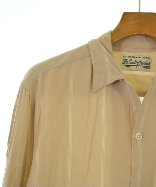 WACKO MARIA（ワコマリア）カジュアルシャツ ベージュ サイズ:L メンズ/2200662407027