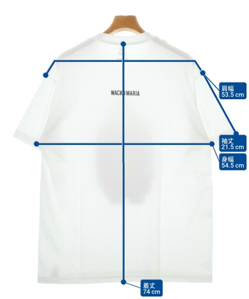 WACKO MARIA（ワコマリア）Tシャツ・カットソー 白 サイズ:L メンズ/2200713426021
