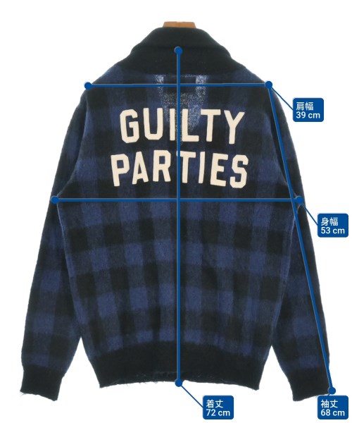 WACKO MARIA（ワコマリア）カーディガン 黒 サイズ:L メンズ/2200646152134