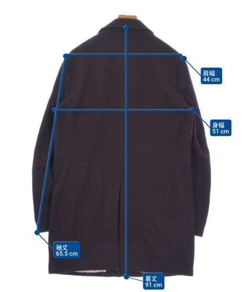 WACKO MARIA（ワコマリア）チェスターコート 赤 サイズ:L メンズ/2200637910019