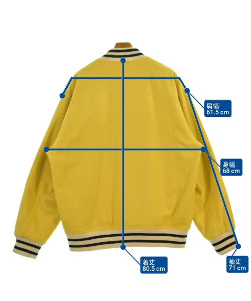 WACKO MARIA（ワコマリア）スタジャン 黄 サイズ:L メンズ/2200648564041
