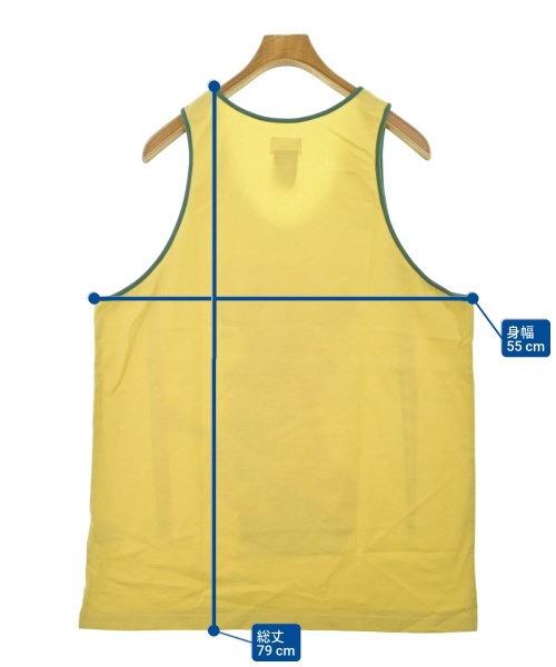 WACKO MARIA（ワコマリア）タンクトップ 黄 サイズ:XL メンズ/2200649186211