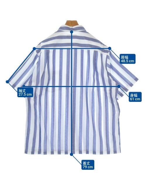 WACKO MARIA（ワコマリア）カジュアルシャツ 白 サイズ:L メンズ/2200650079069