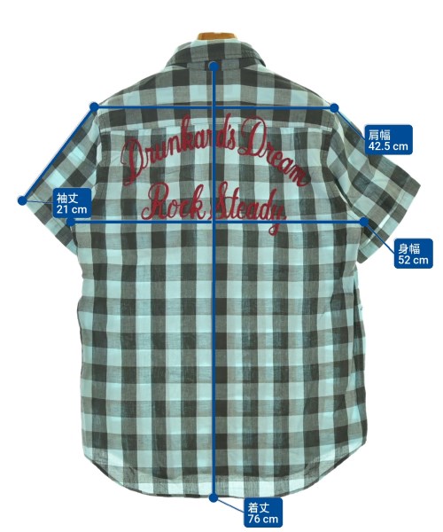 WACKO MARIA（ワコマリア）カジュアルシャツ 青 サイズ:M メンズ/2200640885045