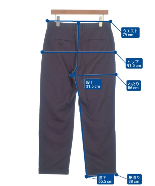 WACKO MARIA（ワコマリア）スラックス 紫 サイズ:M メンズ/2200654490044