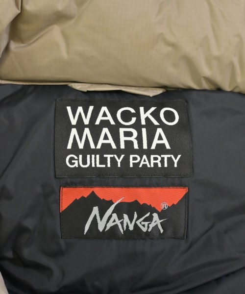 WACKO MARIA（ワコマリア）ダウンジャケット/ダウンベスト ベージュ サイズ:L メンズ/2200703779212