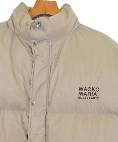 WACKO MARIA（ワコマリア）ダウンジャケット/ダウンベスト ベージュ サイズ:L メンズ/2200703779212
