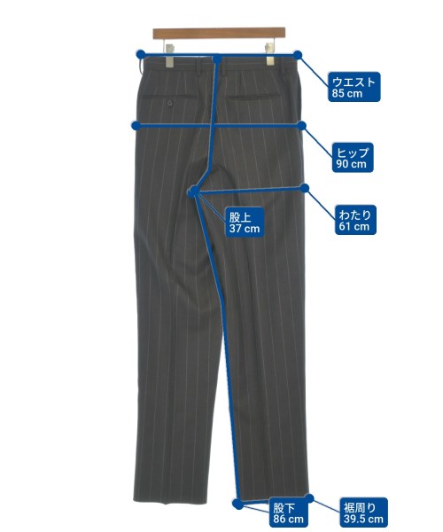 WACKO MARIA（ワコマリア）スラックス 茶 サイズ:L メンズ/2200664089016