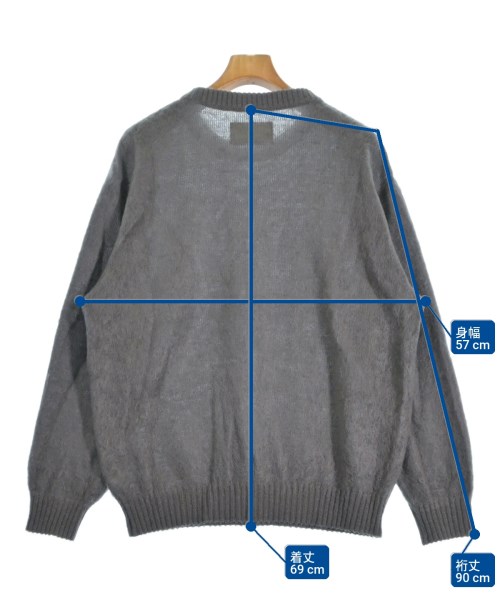 WACKO MARIA（ワコマリア）ニット・セーター グレー サイズ:L メンズ/2200659491138