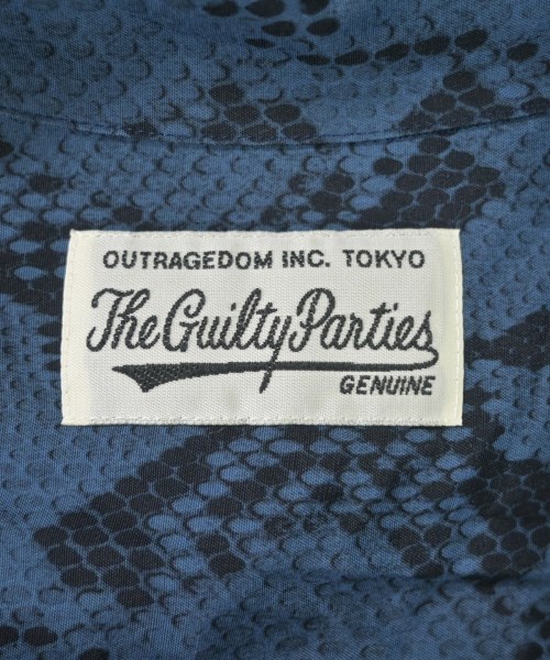 WACKO MARIA（ワコマリア）カジュアルシャツ 青 サイズ:L メンズ/2200663407194