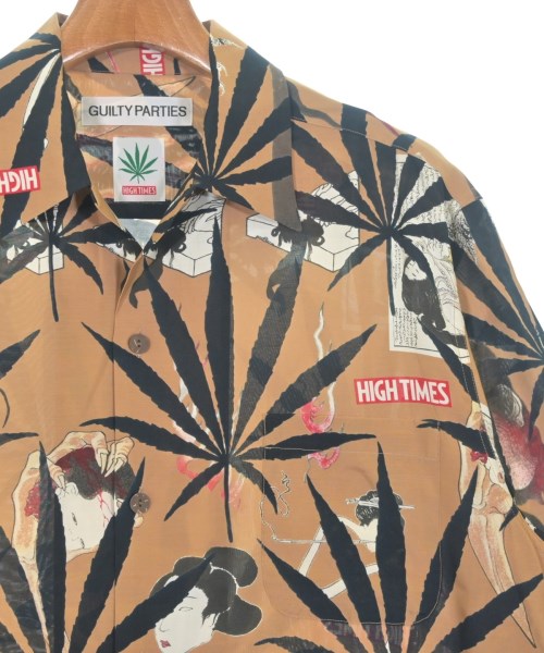 WACKO MARIA（ワコマリア）カジュアルシャツ 茶 サイズ:L メンズ/2200663407248