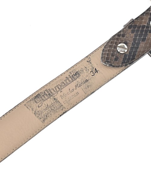 WACKO MARIA（ワコマリア）ベルト 茶 サイズ:34 メンズ/2200665922169