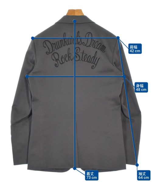 WACKO MARIA（ワコマリア）テーラードジャケット グレー サイズ:M メンズ/2200666497017