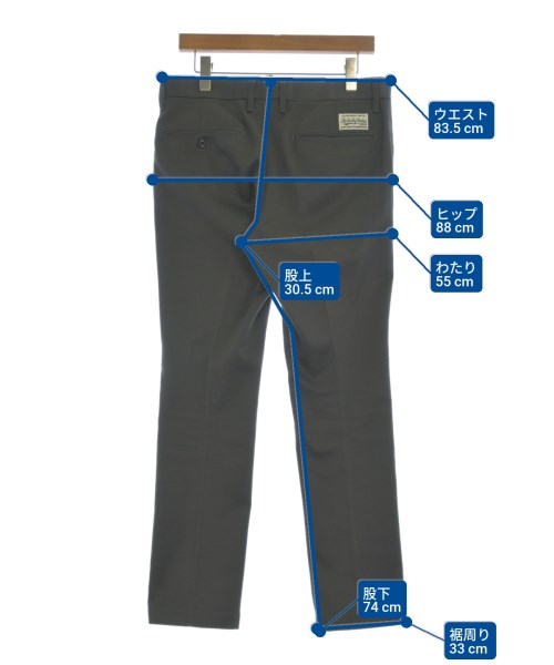 WACKO MARIA（ワコマリア）スラックス グレー サイズ:L メンズ/2200666497024