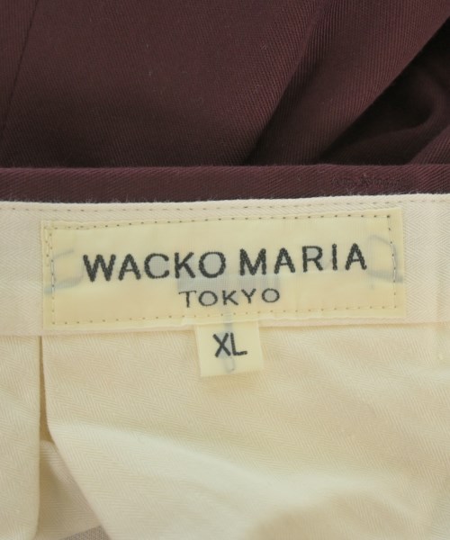 WACKO MARIA（ワコマリア）スラックス 赤 サイズ:XL メンズ/2200666497048