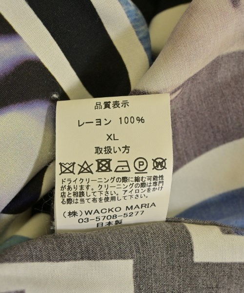 WACKO MARIA（ワコマリア）カジュアルシャツ 黒 サイズ:XL メンズ/2200722330104