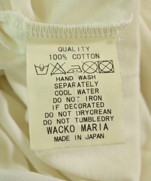 WACKO MARIA（ワコマリア）Tシャツ・カットソー 白 サイズ:L メンズ/2200721844220