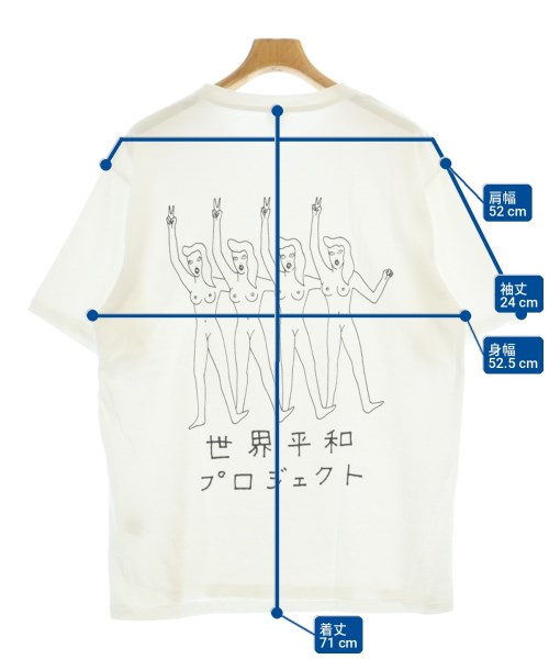 WACKO MARIA（ワコマリア）Tシャツ・カットソー 白 サイズ:M メンズ/2200722304211