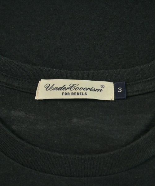 UNDER COVER（アンダーカバー）Tシャツ・カットソー 黒 サイズ:3(L位) メンズ/2200464159483