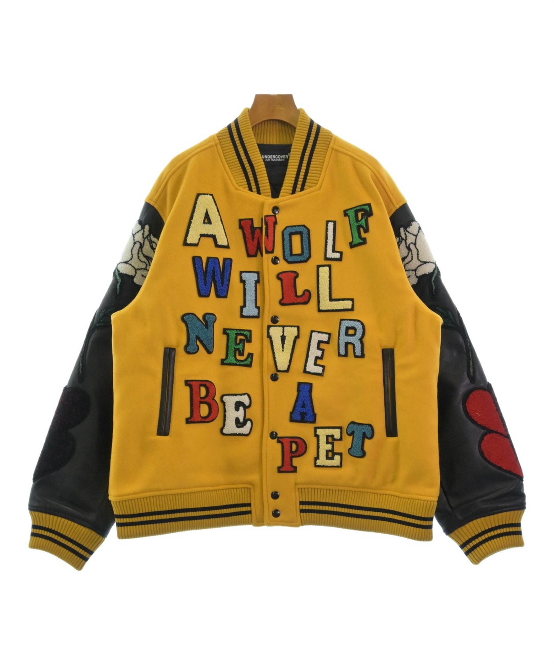 UNDER COVER（アンダーカバー）スタジャン 黄 サイズ:4(XL位