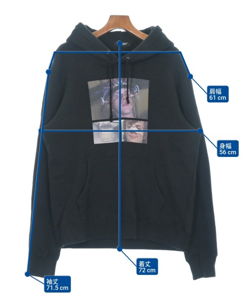 UNDER COVER（アンダーカバー）パーカー 黒 サイズ:5(XXL位) メンズ/2200634328022