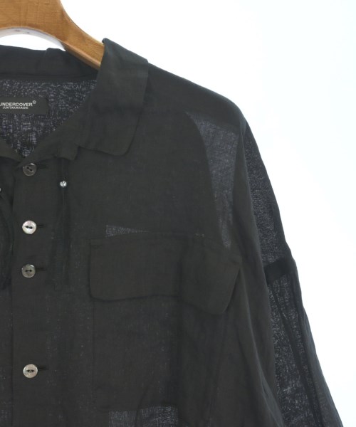 UNDER COVER（アンダーカバー）カジュアルシャツ 黒 サイズ:3(L位) メンズ/2200634586088