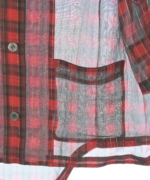 UNDER COVER（アンダーカバー）カジュアルシャツ 赤 サイズ:2(M位) メンズ/2200634586095