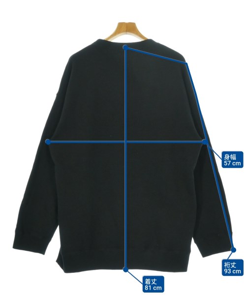 UNDER COVER（アンダーカバー）スウェット 黒 サイズ:2(M位) メンズ/2200635102072