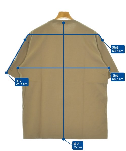 UNDER COVER（アンダーカバー）Tシャツ・カットソー ベージュ サイズ:4(XL位) メンズ/2200635102133