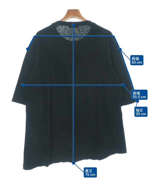 UNDER COVER（アンダーカバー）Tシャツ・カットソー 黒 サイズ:3(L位) メンズ/2200635102157