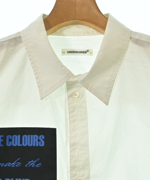 UNDER COVER（アンダーカバー）カジュアルシャツ 白 サイズ:5(XXL位) メンズ/2200635102171