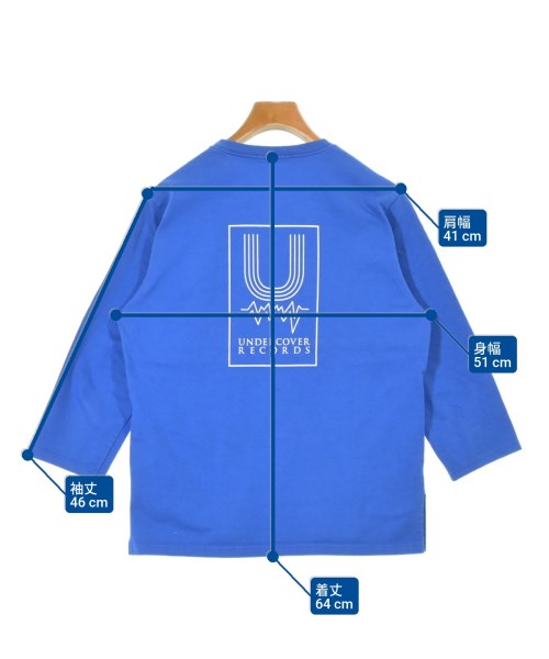 UNDER COVER（アンダーカバー）Tシャツ・カットソー 青 サイズ:2(M位) メンズ/2200636056053