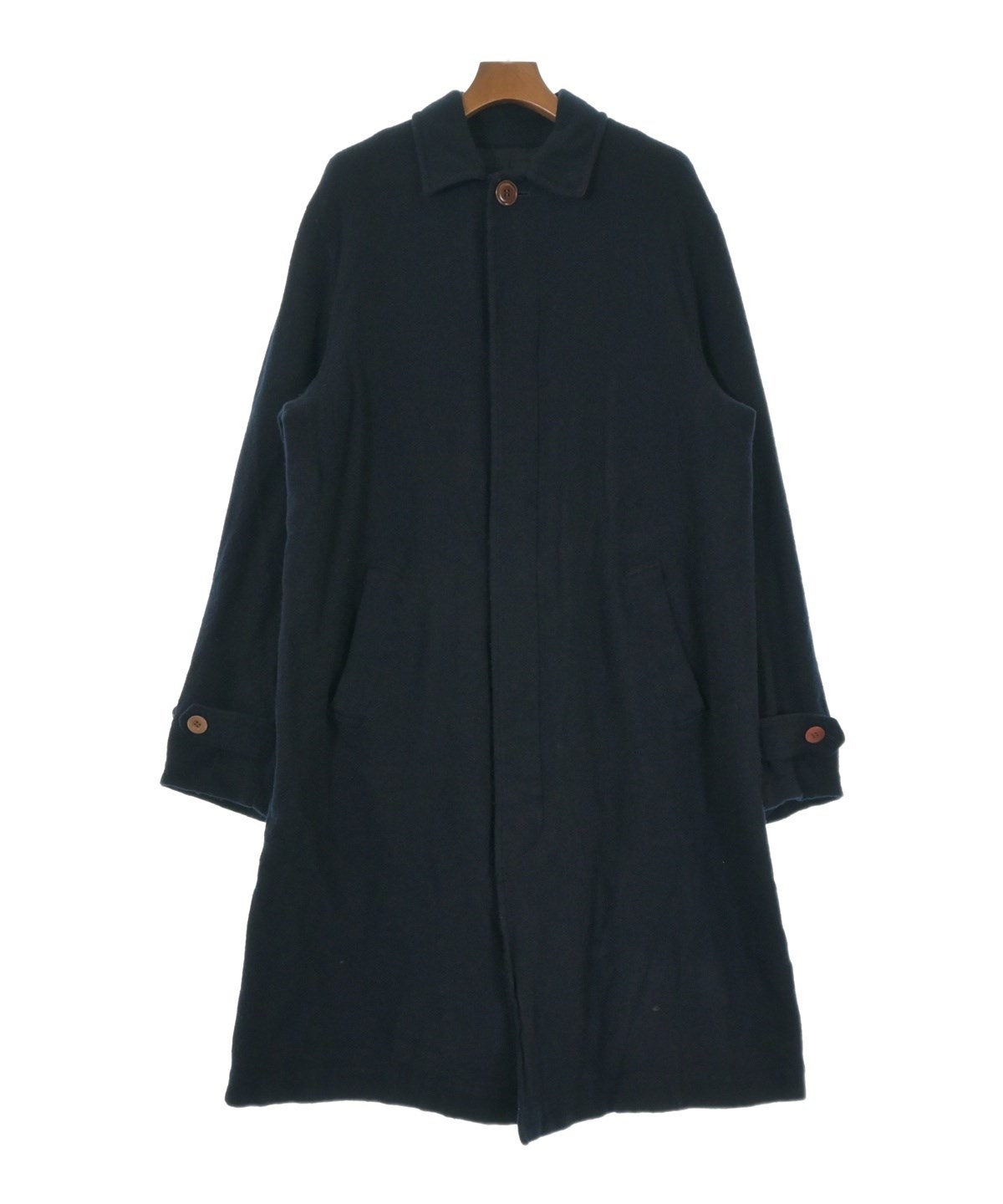 UNDER COVER（アンダーカバー）ステンカラーコート 紺 サイズ:3(L位