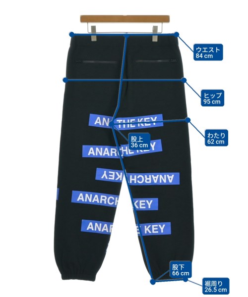 UNDER COVER（アンダーカバー）スウェットパンツ 黒 サイズ:3(L位) メンズ/2200636093256