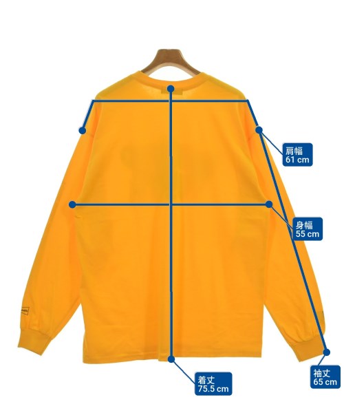 UNDER COVER（アンダーカバー）Tシャツ・カットソー 黄 サイズ:XL メンズ/2200636296039