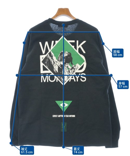 UNDER COVER（アンダーカバー）Tシャツ・カットソー 黒 サイズ:5(XL位) メンズ/2200636722095