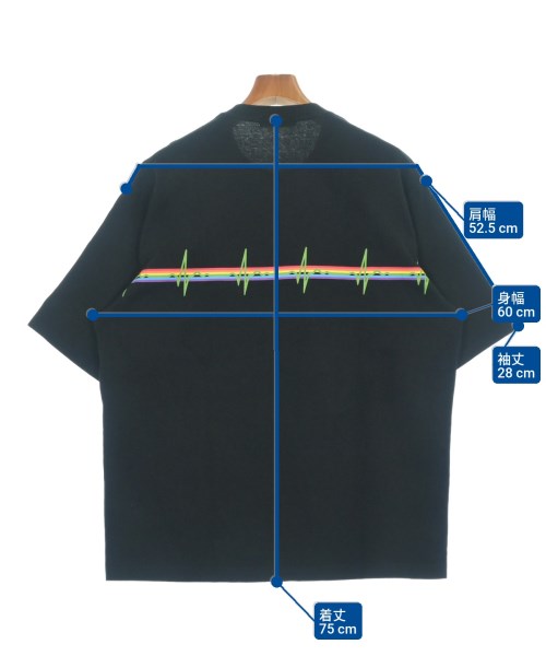 UNDER COVER（アンダーカバー）Tシャツ・カットソー 黒 サイズ:2(M位) メンズ/2200636833036