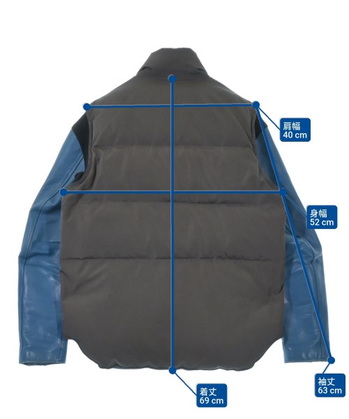 UNDERCOVERISM（アンダーカバイズム）ダウンジャケット/ダウンベスト グレー サイズ:2(M位) メンズ/2200622004020