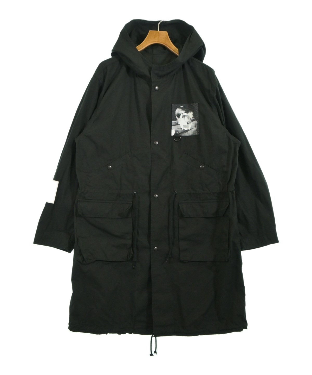 UNDER COVER（アンダーカバー）モッズコート 黒 サイズ:3(L位) メンズ