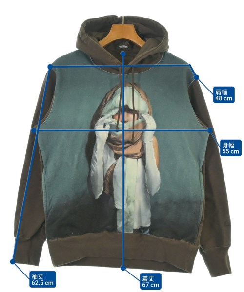 UNDER COVER（アンダーカバー）パーカー 茶 サイズ:2(M位) メンズ/2200638522037