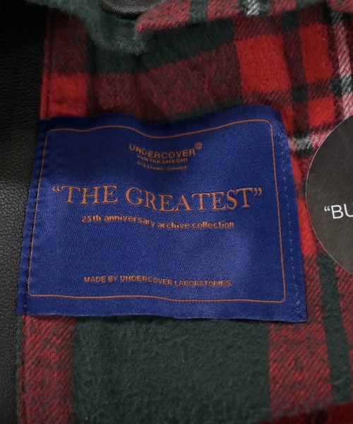 UNDER COVER（アンダーカバー）ライダース 黒 サイズ:1(S位) メンズ/2200638922011