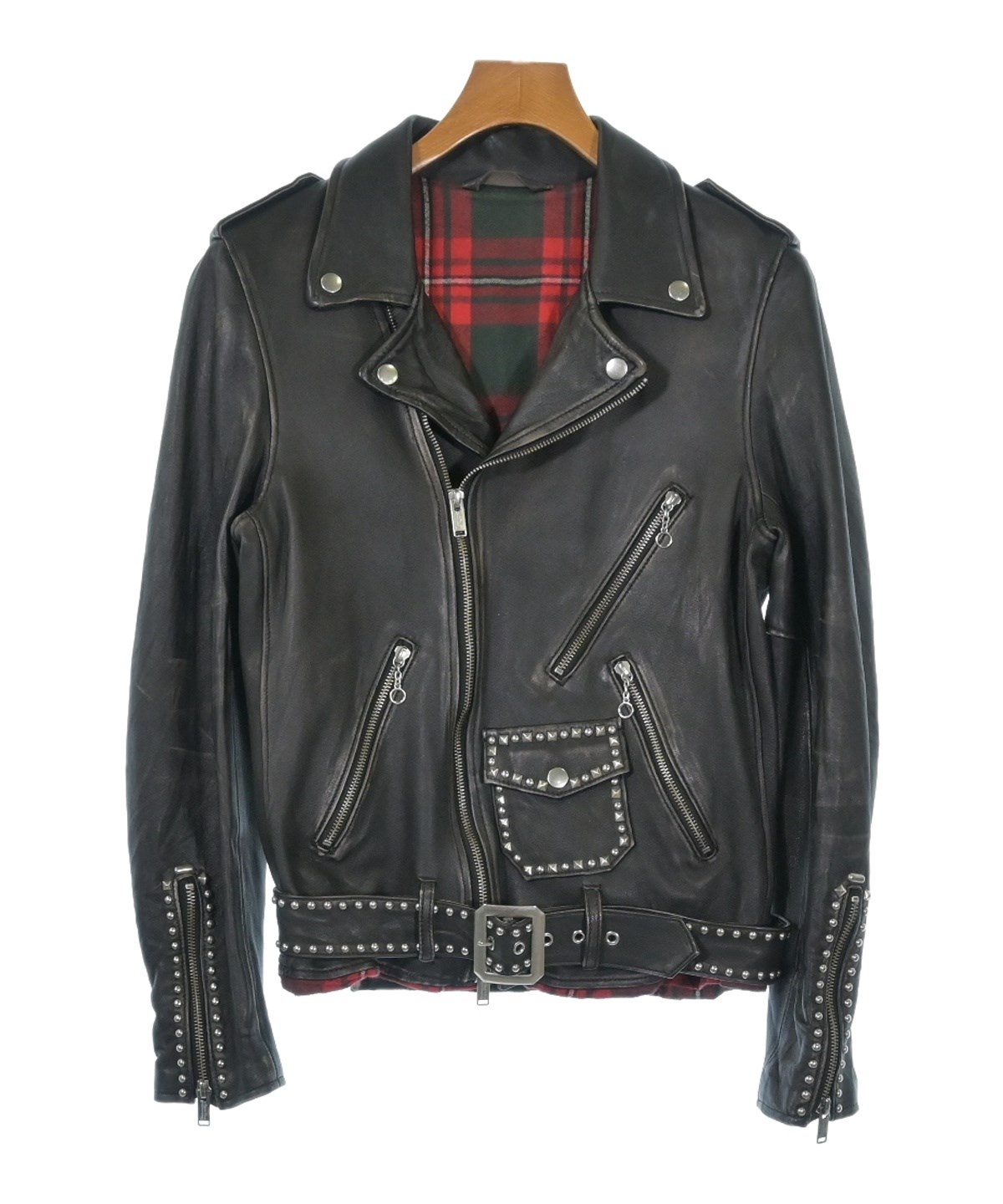 UNDER COVER（アンダーカバー）ライダース 黒 サイズ:1(S位) メンズ