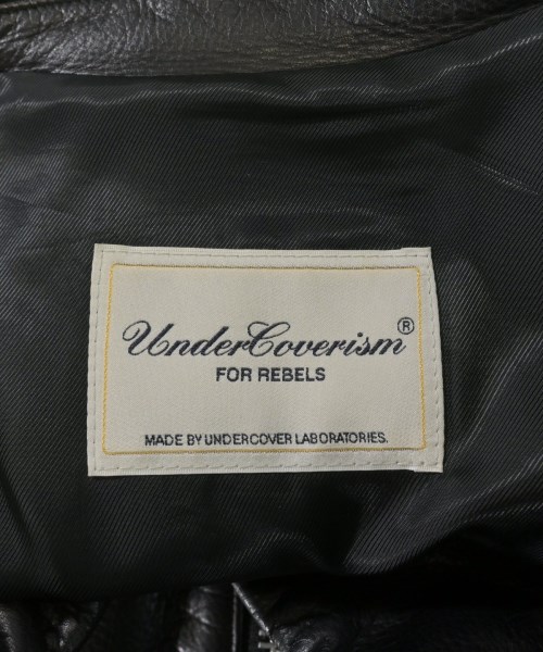 UNDERCOVERISM（アンダーカバイズム）ライダース 黒 サイズ:3(L位) メンズ/2200639340050