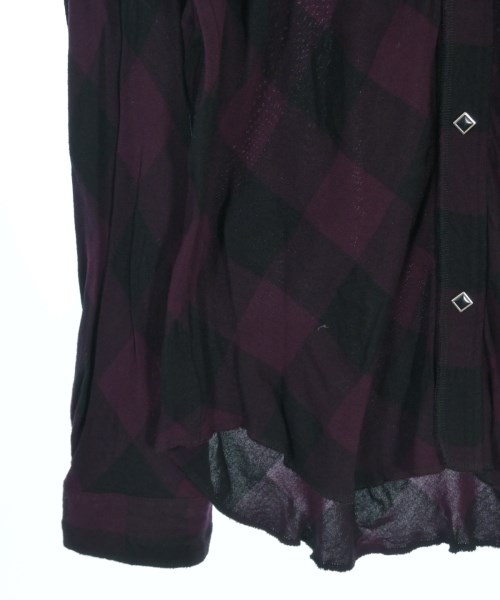 UNDERCOVERISM（アンダーカバイズム）カジュアルシャツ 紫 サイズ:1(S位) メンズ/2200640650070