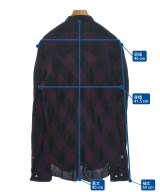 UNDERCOVERISM（アンダーカバイズム）カジュアルシャツ 紫 サイズ:1(S位) メンズ/2200640650070