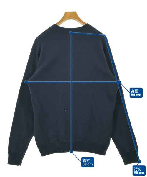 JohnUNDERCOVER（ジョンアンダーカバー）スウェット 紺 サイズ:3(L位) メンズ/2200626043179