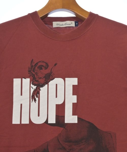 UNDER COVER（アンダーカバー）Tシャツ・カットソー 赤 サイズ:3(L位) メンズ/2200628244086